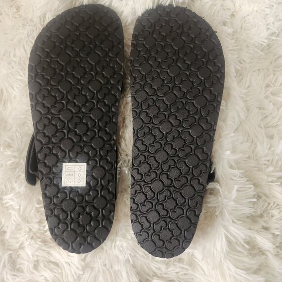 Skechers Arch Step Womens Black Sandals Size 9 With Memory Foam & Cork Sole - Picture 5 of 6